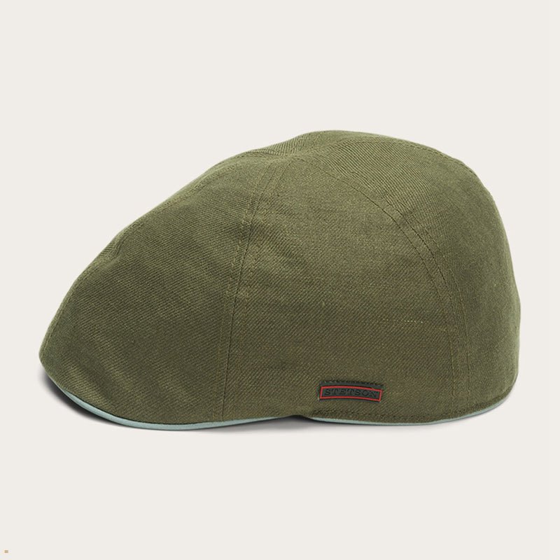 Olive Stetson Texas Men's Outdoor Hats | UK 32AIBZSUN