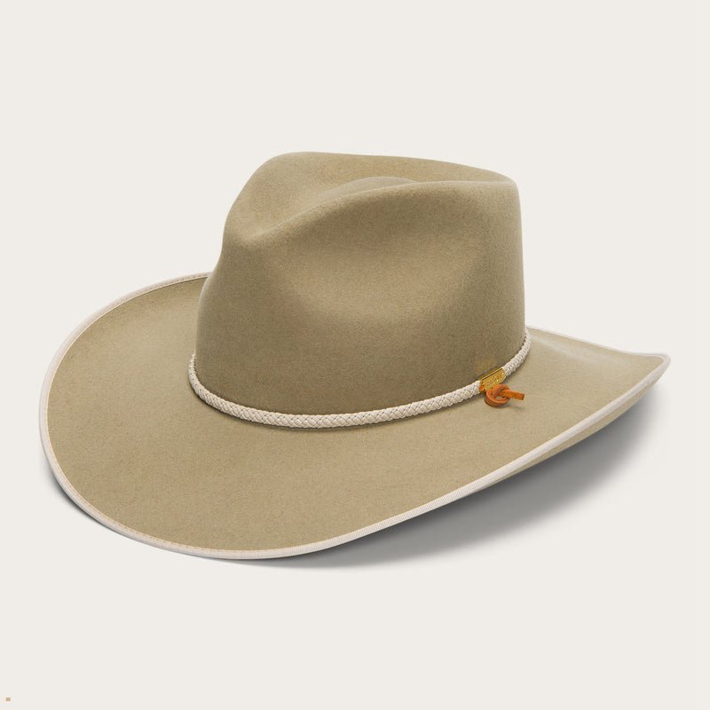 Olive Stetson The Quicklink Men's Outdoor Hats | UK 89ERTXDFQ