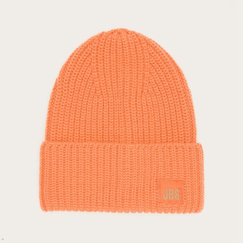 Orange Stetson Classic Men\'s Beanie | UK 82YHJKZUV