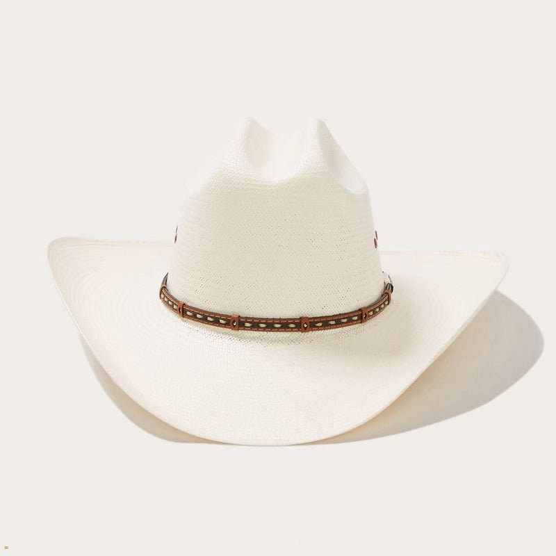 Beige Stetson Gunfighter 10x Women's Cowboy Hats | UK 71BVZXAWG