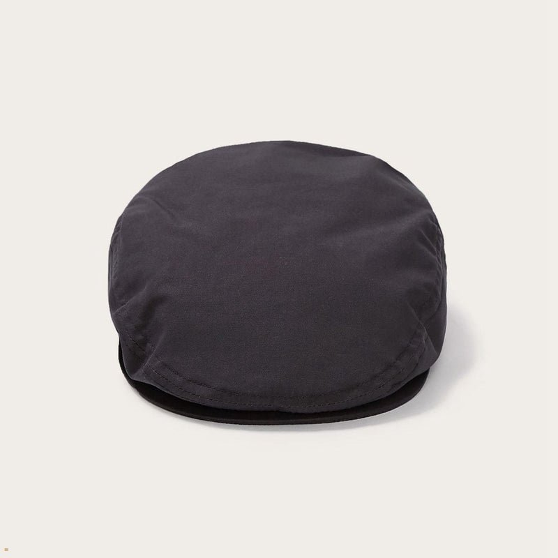 Black Stetson Cambridge All-Weather Ivy Men's Caps | UK 23HLZRFBQ