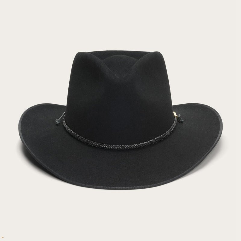 Black Stetson The Quicklink Women's Outdoor Hats | UK 72BPJRYZI