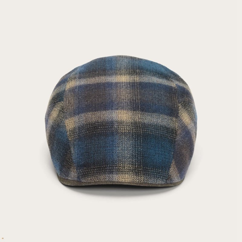 Multicolor Stetson Hatteras Virgin Wool Men's Caps | UK 21IPLOJQM