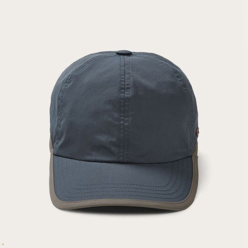 Navy Stetson Premium Protective Outdoor Men's Caps | UK 67IAXCSGW